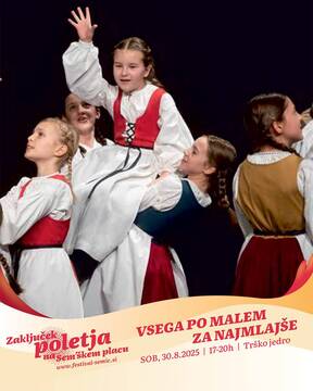 Zaključek poletja, sobota, za najmlajše
